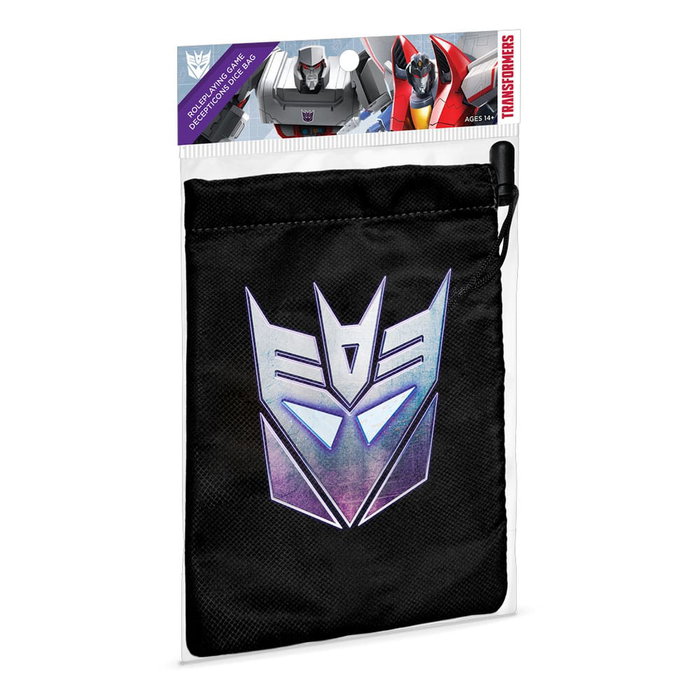Transformers RPG Bolsa de dados Decepticon Transformers RPG Bolsa de dados Decepticon