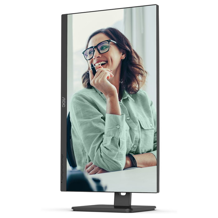 AOC Q27P3CV - Monitor 27" IPS QHD 2560x1440 100 Hz, USB-C 65W, Altavoces, HDR, Negro