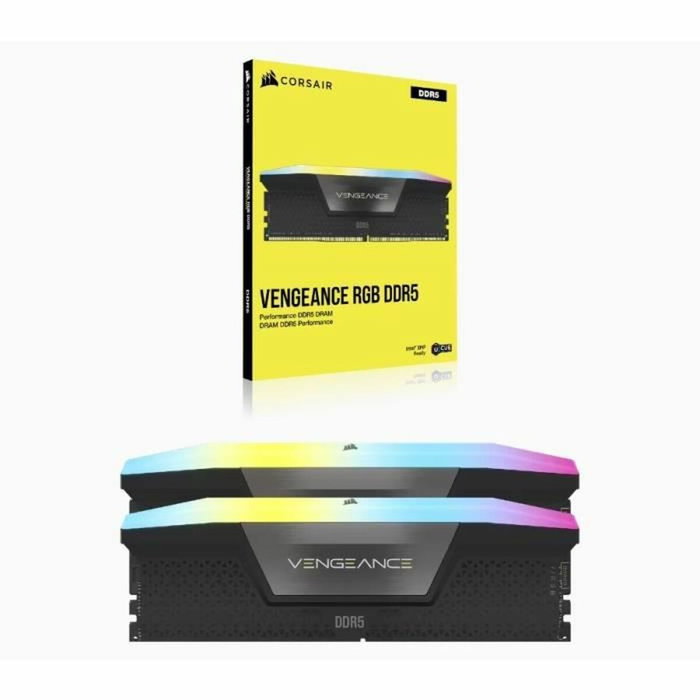 Corsair Vengeance RGB 32 GB (2x16 GB) DDR5 6400 MHz CL32 Corsair Vengeance RGB 32 GB (2x16 GB) DDR5 6400 MHz CL32