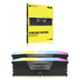 Corsair Vengeance RGB RAM DDR5 32 GB (2x16GB) 6400 MHz CL32 Kit 288-pin DIMM Negro con Disipador Térmico y Retroiluminación RGB