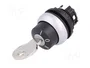 EATON ELECTRIC Interruptor rotativo con llave RMQ-Titan 22mm de 3 posiciones
