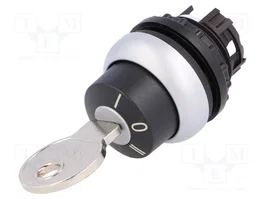 EATON ELECTRIC Interruptor rotativo con llave RMQ-Titan 22mm de 3 posiciones