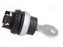 EATON ELECTRIC Interruptor rotativo con llave RMQ-Titan 22mm de 3 posiciones