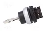 EATON ELECTRIC Interruptor rotativo con llave RMQ-Titan 22mm de 3 posiciones