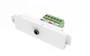 Vision TC3 3.5MM/V2 Enchufe de Pared de 3,5 mm Blanco - 1 Toma, Material ABS
