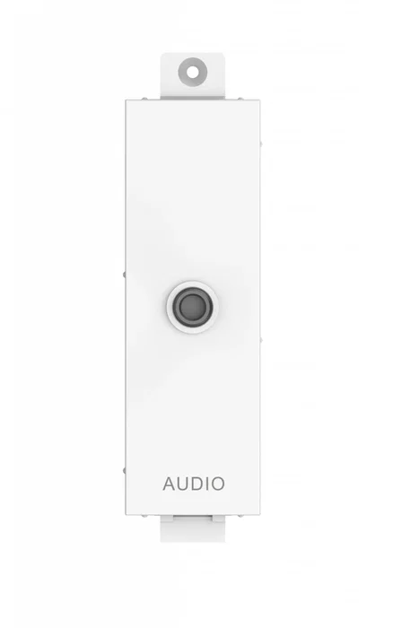 Vision TC3 3.5MM/V2 Enchufe de Pared de 3,5 mm Blanco - 1 Toma, Material ABS