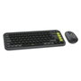 Logitech 920-013115 Combo Teclado Inalambrico Bluetooth y Mouse, Italiano QWERTY, Tecla Tijera Bajo Perfil, Mini, Grafito, Kit Inalambrico