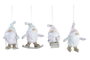 DKD Home Decor Decoración Colgante de Resina Surtido de 4 Unidades