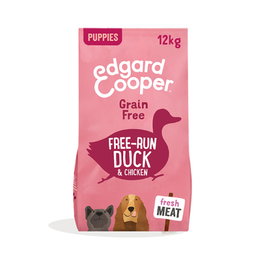 Edgard & Cooper EC Canine Puppy Pollo y Pato de Corral 12kg
