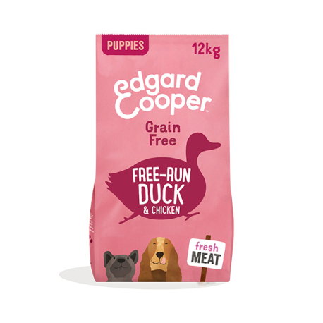Edgard & Cooper EC Canine Puppy Pollo y Pato de Corral 12kg Edgard & Cooper EC Canine Puppy Pollo y Pato de Corral 12kg