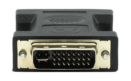 ProXtend Adaptador DVI-I 24+5 (M) a VGA (F) Negro