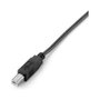 EQUIP Cable USB 2.0 tipo A a tipo B, 2m, negro