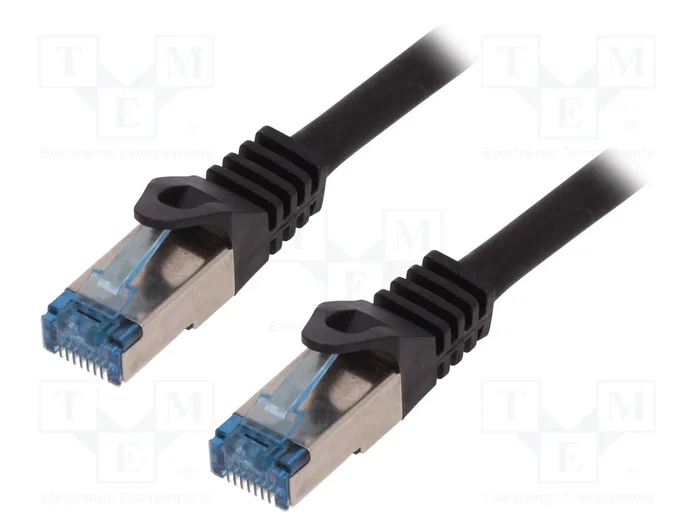 LogiLink Patch cord Cat.6A S/FTP 50m Negro LogiLink Patch cord Cat.6A S/FTP 50m Negro