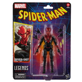 Hasbro Figura Spider-Shot Spiderman Marvel 15cm Articulada con Accesorios