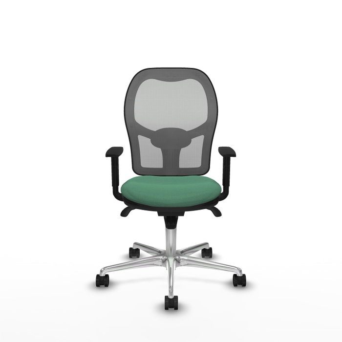PIQUERAS Y CRESPO Silla de oficina Jorquera Verde Esmeralda y Gris PIQUERAS Y CRESPO Silla de oficina Jorquera Verde Esmeralda y Gris