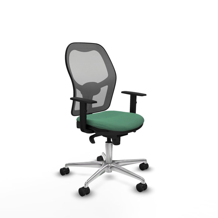 PIQUERAS Y CRESPO Silla de oficina Jorquera Verde Esmeralda y Gris PIQUERAS Y CRESPO Silla de oficina Jorquera Verde Esmeralda y Gris