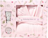 The Kind Edit Co. Spa Botanique Bath Robe Gift Set con Loción y Manteca Corporal