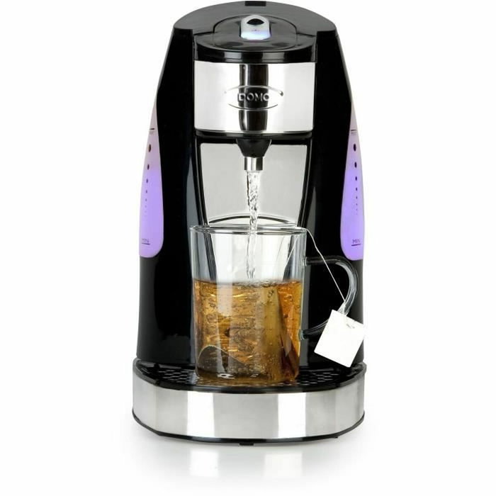 Domo DO482WK Fuente de agua caliente - 1.5L - 3000W - Negro / Acero inoxidable