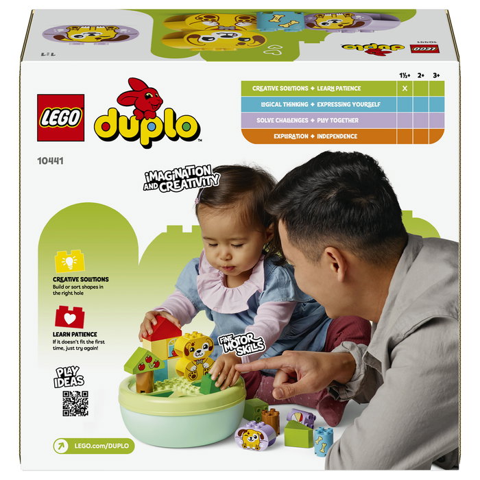 LEGO DUPLO Clasificador de Formas: Casa de los Perritos