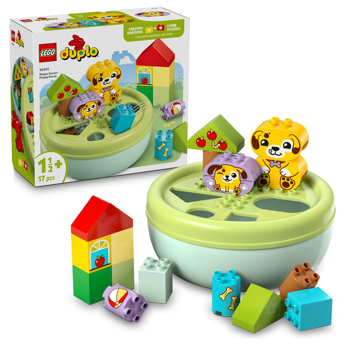 LEGO DUPLO Clasificador de Formas: Casa de los Perritos