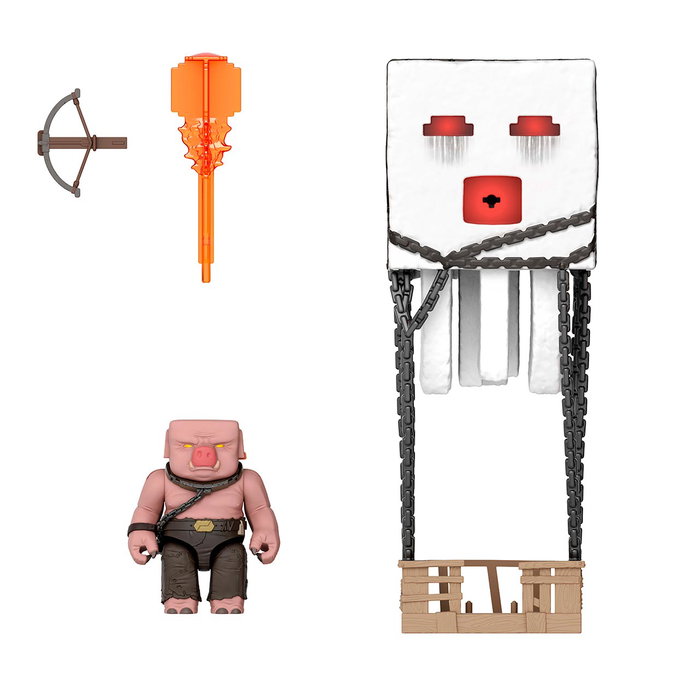 Mattel Minecraft La Película Figura Blast Attack Ghast con Proyectiles Mattel Minecraft La Película Figura Blast Attack Ghast con Proyectiles