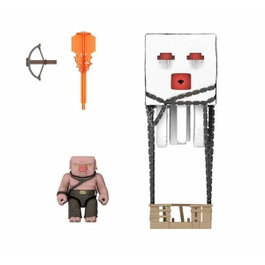 Mattel Minecraft La Película Figura Blast Attack Ghast con Proyectiles