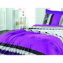 Aucune Juego de Cama 220x240 cm con 2 Fundas de Almohada 60x60 cm, 100% Algodón Reforzado, Lila
