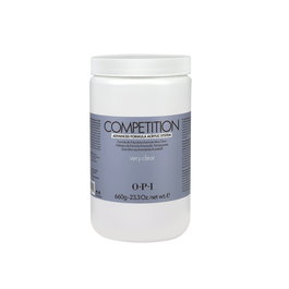 Competition, Polvo acrílico para uñas, Muy claro, 660 g