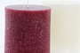 DKD Home Decor Set de 2 Velas de Cera de Parafina Blanco y Rojo