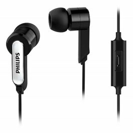 Philips Auriculares In-Ear con Micrófono - Negro