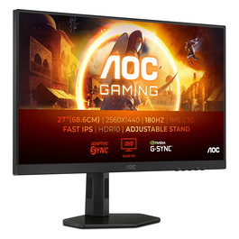 AOC G4 Q27G4XF 27" QHD 16:9 1ms 180Hz HDR10 HDMI DP Pivot Gaming Monitor