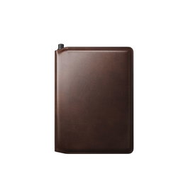 Nomad Leather Passport Wallet Pen Edition Rustic Brown