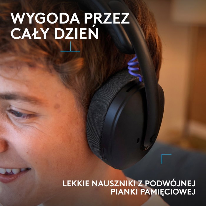 Logitech G G325 Lightspeed Auriculares Gaming Inalámbricos Negro