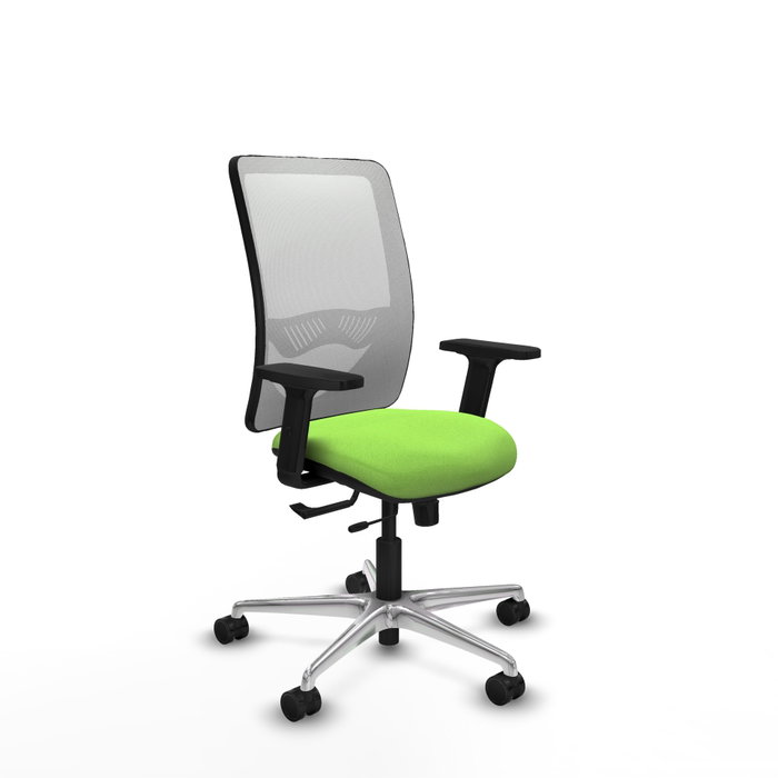 PIQUERAS Y CRESPO Silla de oficina Zulema Pistacho/Blanco con mecanismo Sincro/Traslack PIQUERAS Y CRESPO Silla de oficina Zulema Pistacho/Blanco con mecanismo Sincro/Traslack