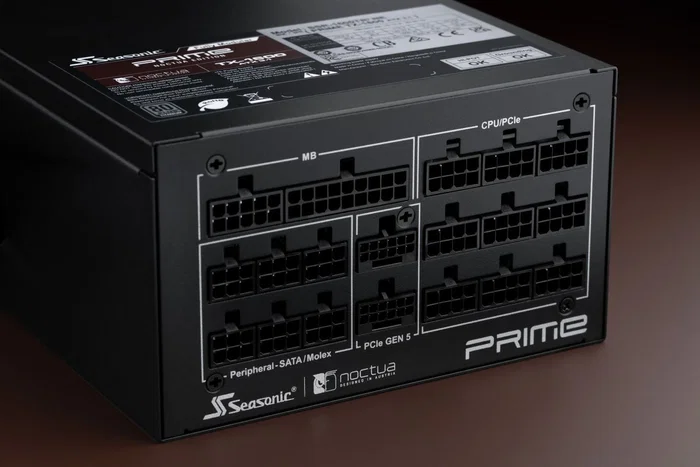 Seasonic Prime TX-1600 Noctua Edition 1600W 80 PLUS Titanium ATX Seasonic Prime TX-1600 Noctua Edition 1600W 80 PLUS Titanium ATX