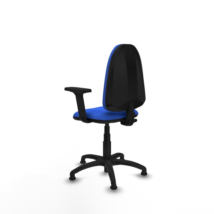 PIQUERAS Y CRESPO Silla de oficina Aýna Azul con Brazos 2D PIQUERAS Y CRESPO Silla de oficina Aýna Azul con Brazos 2D