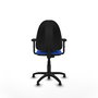 PIQUERAS Y CRESPO Silla de oficina Aýna Azul con Brazos 2D