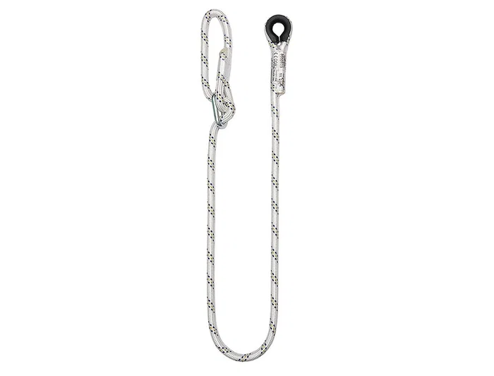 Faru Cuerda de Poliamida de Seguridad Regulable, 12 mm de Diámetro y 1.6 m de Longitud, para Posicionamiento, Retención y Anticaídas, con Guardacabos, Opción Ignífuga C169A Faru Cuerda de Poliamida de Seguridad Regulable, 12 mm de Diámetro y 1.6 m de Longitud, para Posicionamiento, Retención y Anticaídas, con Guardacabos, Opción Ignífuga C169A