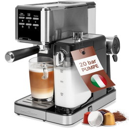 Proficook PC-ES-KA 1266 Cafetera Espresso Portafiltro y Cápsulas
