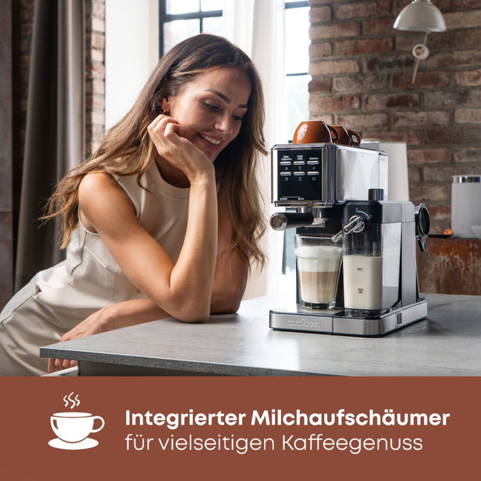 Proficook PC-ES-KA 1266 Cafetera Espresso Portafiltro y Cápsulas