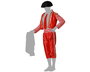 Disfraz Torero Rojo Hombre Adulto XXL con Capote