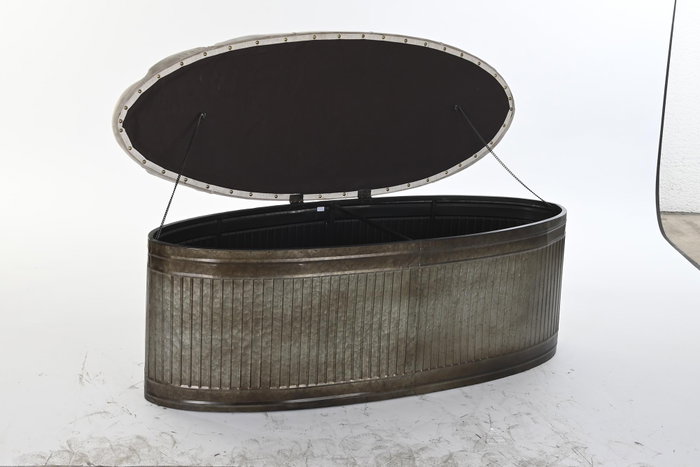 DKD Home Decor Descalzadora Loft Beige Marron Oscuro 121 x 47.5 x 44 cm
