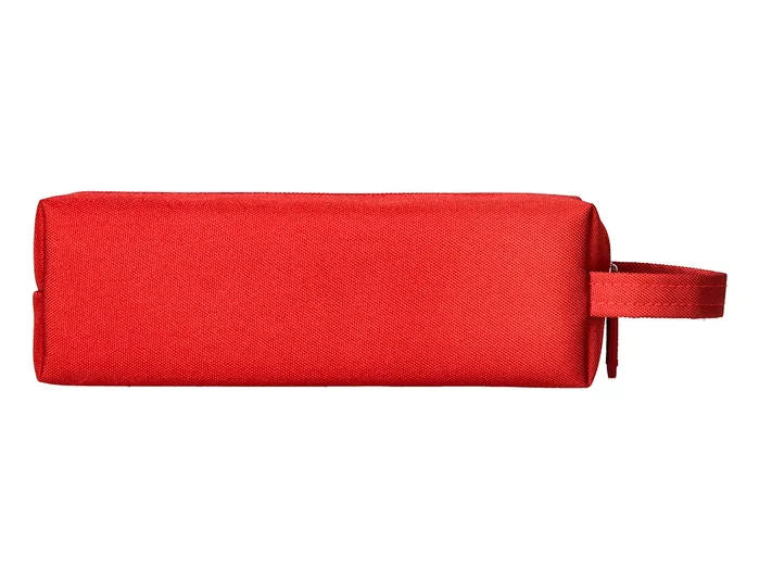 Liderpapel Estuche portatodo Classic rectangular con asa rojo