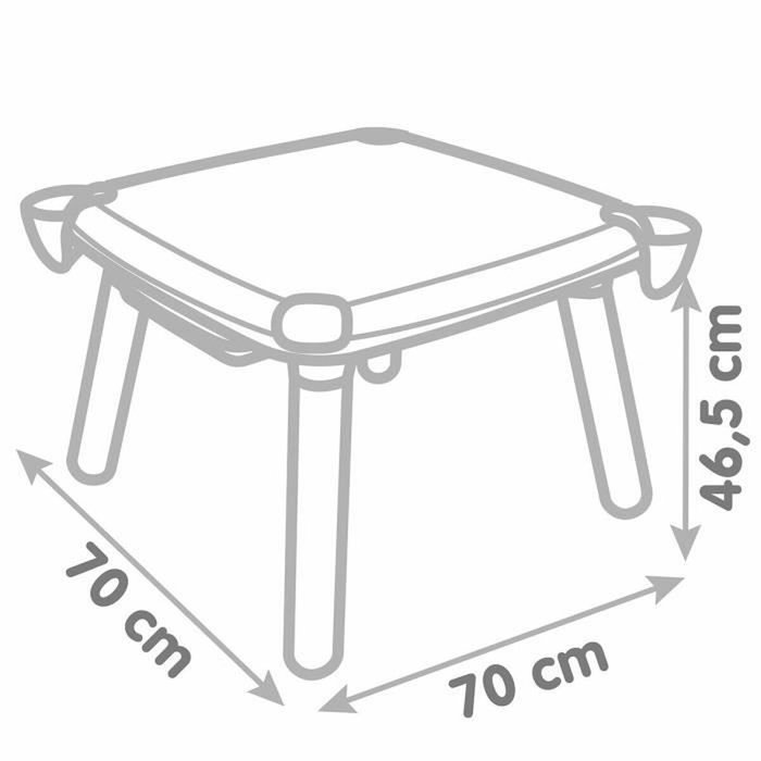 Smoby Kid Creative Table Mesa Creativa con Superficie Borrable