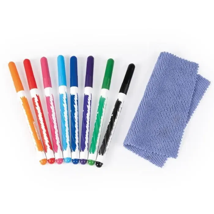 Smoby Mesa Infantil Creativa con Fieltro Borrable, 2 Láminas para Colorear y 3 Espacios de Almacenamiento - A Partir de 3 Años Smoby Mesa Infantil Creativa con Fieltro Borrable, 2 Láminas para Colorear y 3 Espacios de Almacenamiento - A Partir de 3 Años