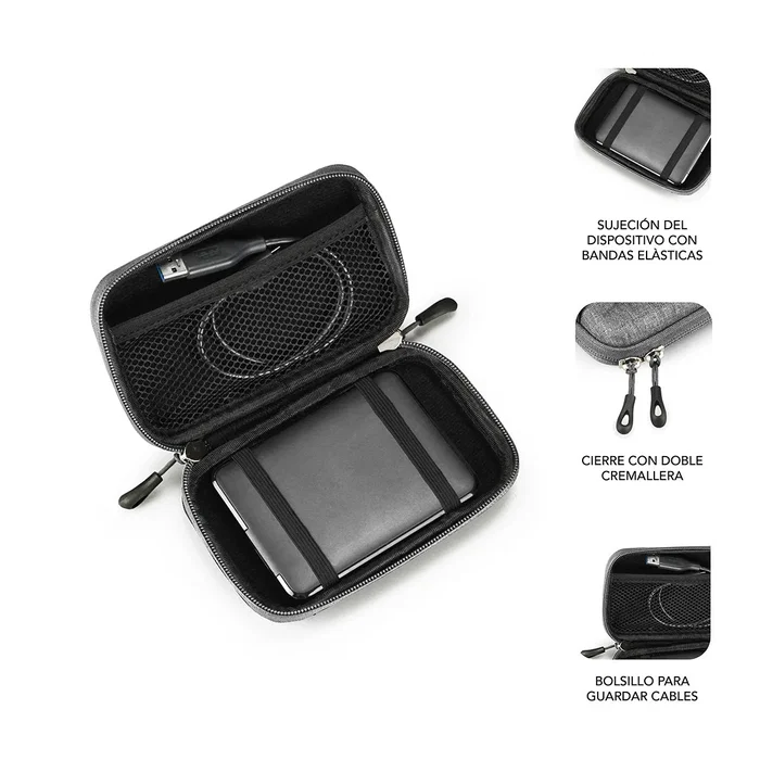 Subblim HDD Business Case Gris 2,5 pulgadas
