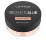 Catrice Polvos Fijadores Sueltos BRIGHT & BLUR, #030 Soft Peach, 8 g, Efecto Mate y Difuminado, Luminosidad