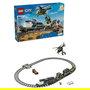 LEGO 60508 City Asalto al Tren de Policía, Juego de Construcción de 1313 Piezas para Niños de 7 a 99 Años, Multicolor