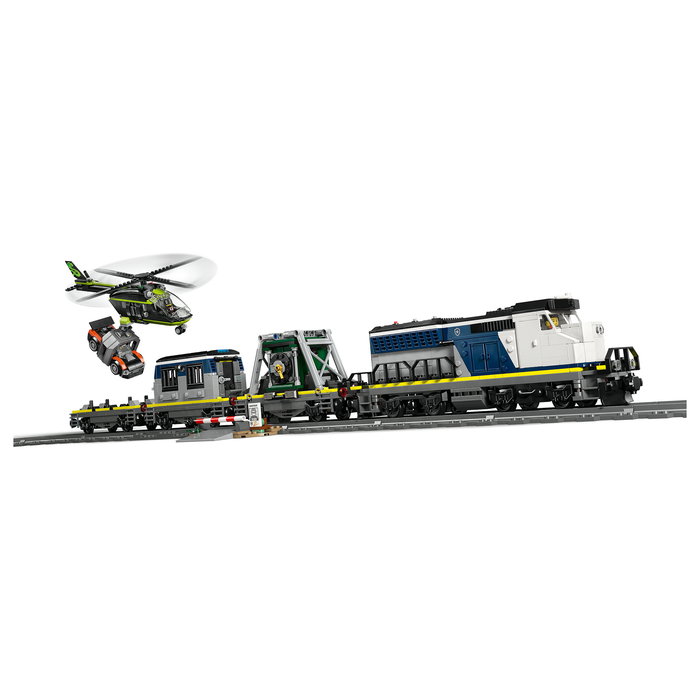 LEGO 60508 City Asalto al Tren de Policía, Juego de Construcción de 1313 Piezas para Niños de 7 a 99 Años, Multicolor