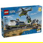 LEGO 60508 City Asalto al Tren de Policía, Juego de Construcción de 1313 Piezas para Niños de 7 a 99 Años, Multicolor